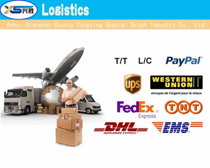 Customized material stainless steel copper bristle horse hair wire brush with rod