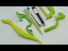 Set di spazzole per finestre verdi da 7 pezzi