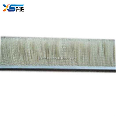 Non guarnizione di nylon della spazzola della porta della prova della polvere di spogliatura di tempo del mucchio della spazzola del silicone 0.8mm densamente