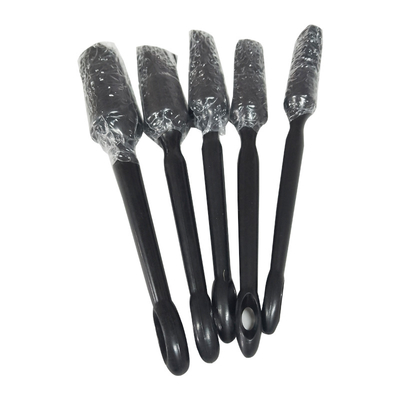 Spazzola per la pulizia dei dettagli per auto in PP 5 Pack Spazzola per la pulizia dei dettagli per auto in nero