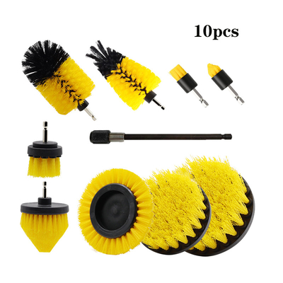 10Pcs Set di attrezzature per spazzole da pulizia Set di spazzole da pulizia per la cucina