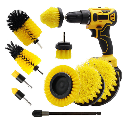 10Pcs Set di attrezzature per spazzole da pulizia Set di spazzole da pulizia per la cucina