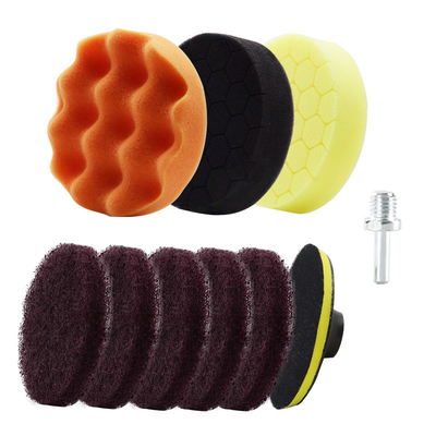 26 Pcs Kit di dettaglio auto interno ed esterno kit di attrezzi auto set di spazzole per la pulizia del trapano