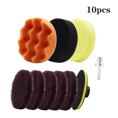 26 Pcs Kit di dettaglio auto interno ed esterno kit di attrezzi auto set di spazzole per la pulizia del trapano