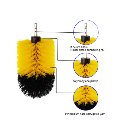 Prodotto di fabbrica 4pcs spazzola di pulizia di caramelle spazzola di piastrelle spazzola di spazzola di spazzola