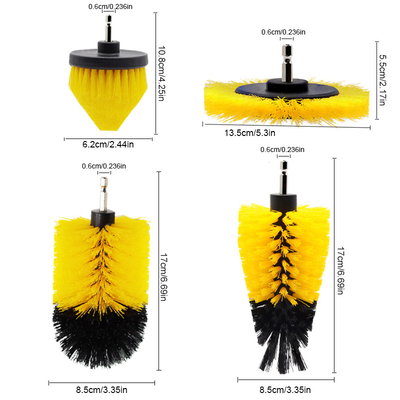Prodotto di fabbrica 4pcs spazzola di pulizia di caramelle spazzola di piastrelle spazzola di spazzola di spazzola