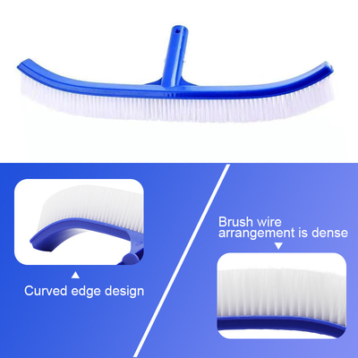 Spazzola di plastica di nylon per piscina spazzolino di nylon per piscina