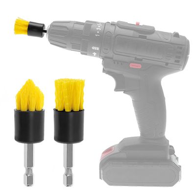 2pcs Multifunzione Spin Electric Scrubber Pulizzatore Spazzola Perforazione Pulizzatore Set