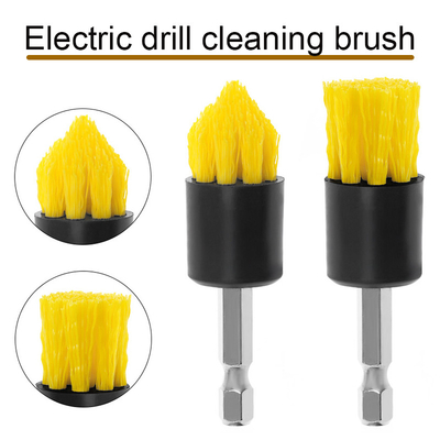 2pcs Multifunzione Spin Electric Scrubber Pulizzatore Spazzola Perforazione Pulizzatore Set