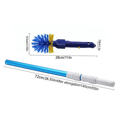 Spazzola pulita di plastica a manico lungo di alta qualità per piscina