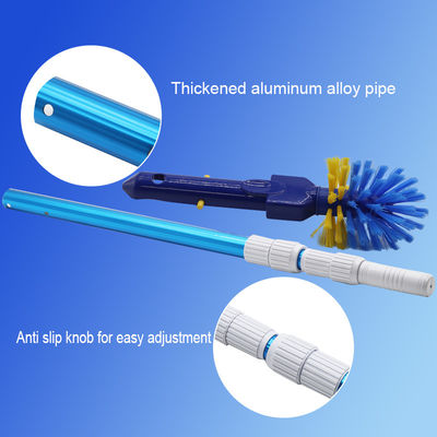 Spazzola pulita di plastica a manico lungo di alta qualità per piscina