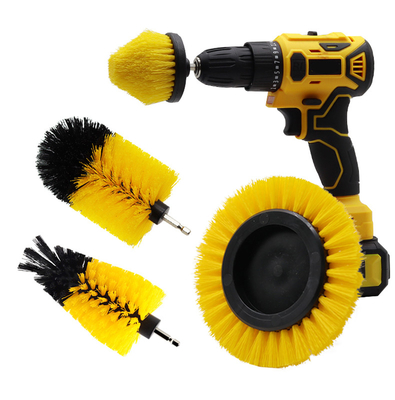 Spazzola per pulizia domestica piccoli angoli pulizia a mano ruota auto elettrica spazzola a bordo 4pcs
