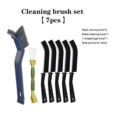 Spazzola a spaccatura lunga 7pcs Buona resistenza Durezza moderata Per piastrelle da cucina Piastrelle da pavimento da bagno