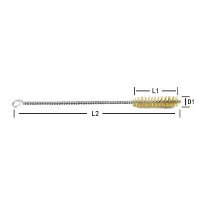 Spazzola per tubi di rame spazzola per buchi interni spazzola per pulizia ottone spazzola per ruggine lucidatura e lucidatura deburring grande sconto
