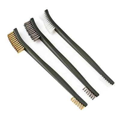 Set di filo di ottone Rust Metal Cleaning Kit Set di spazzole di nylon