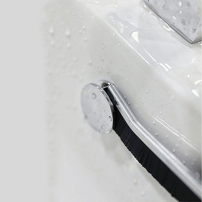 Spazzola a fessura lunga rigidissima durabile spazzola per porte e finestre spazzola per bagni cucina angolo spazzola per pulizia