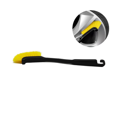 Pulizia ruota auto spazzola ruota gomma hub lunga maniglia spazzola auto all'interno utensile di pulizia esterno auto pulizia dettagliato accessorio