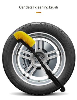 Pulizia ruota auto spazzola ruota gomma hub lunga maniglia spazzola auto all'interno utensile di pulizia esterno auto pulizia dettagliato accessorio