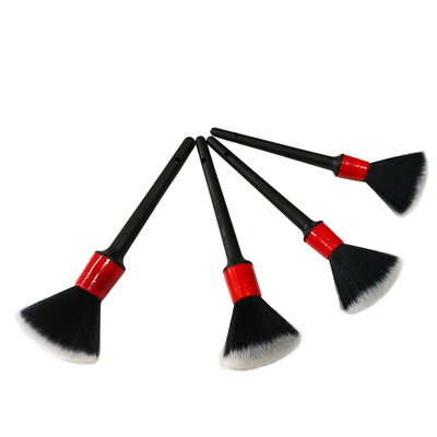 Set di strumenti del dettaglio di bellezza dell'automobile, spazzole di pulizia interne dell'automobile di nylon