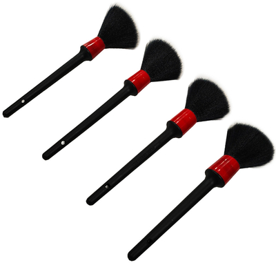 Set di strumenti del dettaglio di bellezza dell'automobile, spazzole di pulizia interne dell'automobile di nylon