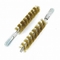 spazzole della metropolitana del filo di acciaio della spazzola di pulizia del tubo della maniglia di 16cm e pulitore di tubo di nylon lunghi