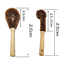 setole naturali di legno di bambù rinnovabili delle spazzole di pulizia della famiglia di 25cm